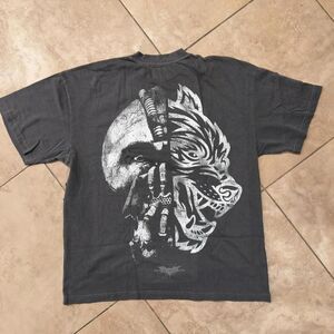 Darc Sport Wolves Graphic Tee “Dark Knight Rises” Charcoal Size L